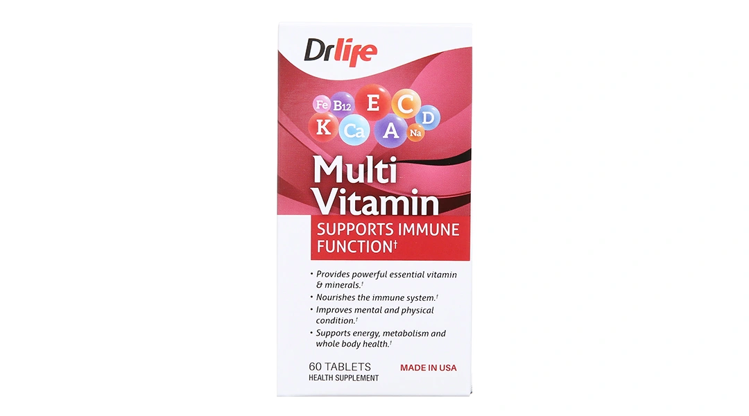 Combo 4 hộp Drlife Multivitamin hỗ trợ nâng cao sức đề kháng hộp 60 viên - 2